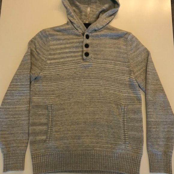 BANANA REPUBLIC HOODED SWEATER - Picture 2 of 10